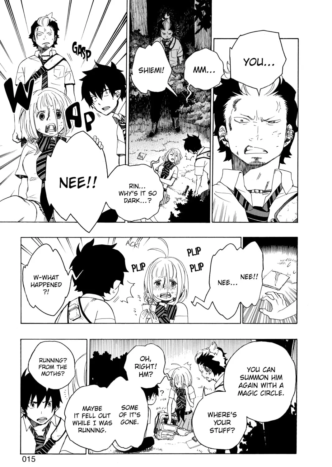 Read Blue Exorcist chapter 12 image 12 on Lezhin