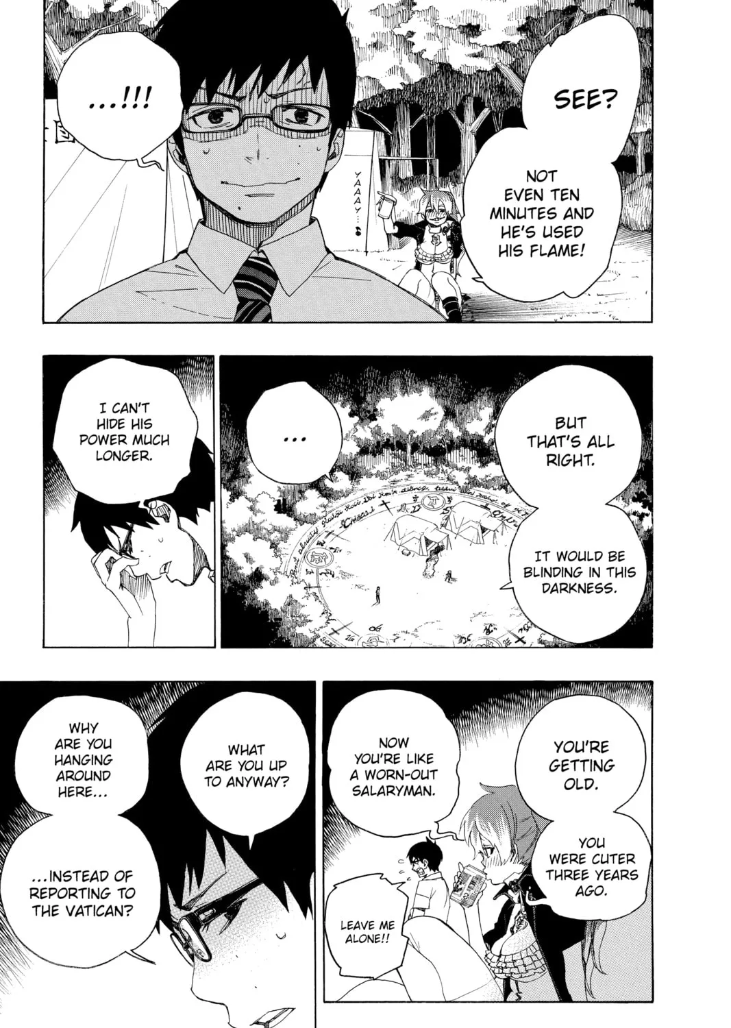 Read Blue Exorcist chapter 12 image 20 on Lezhin
