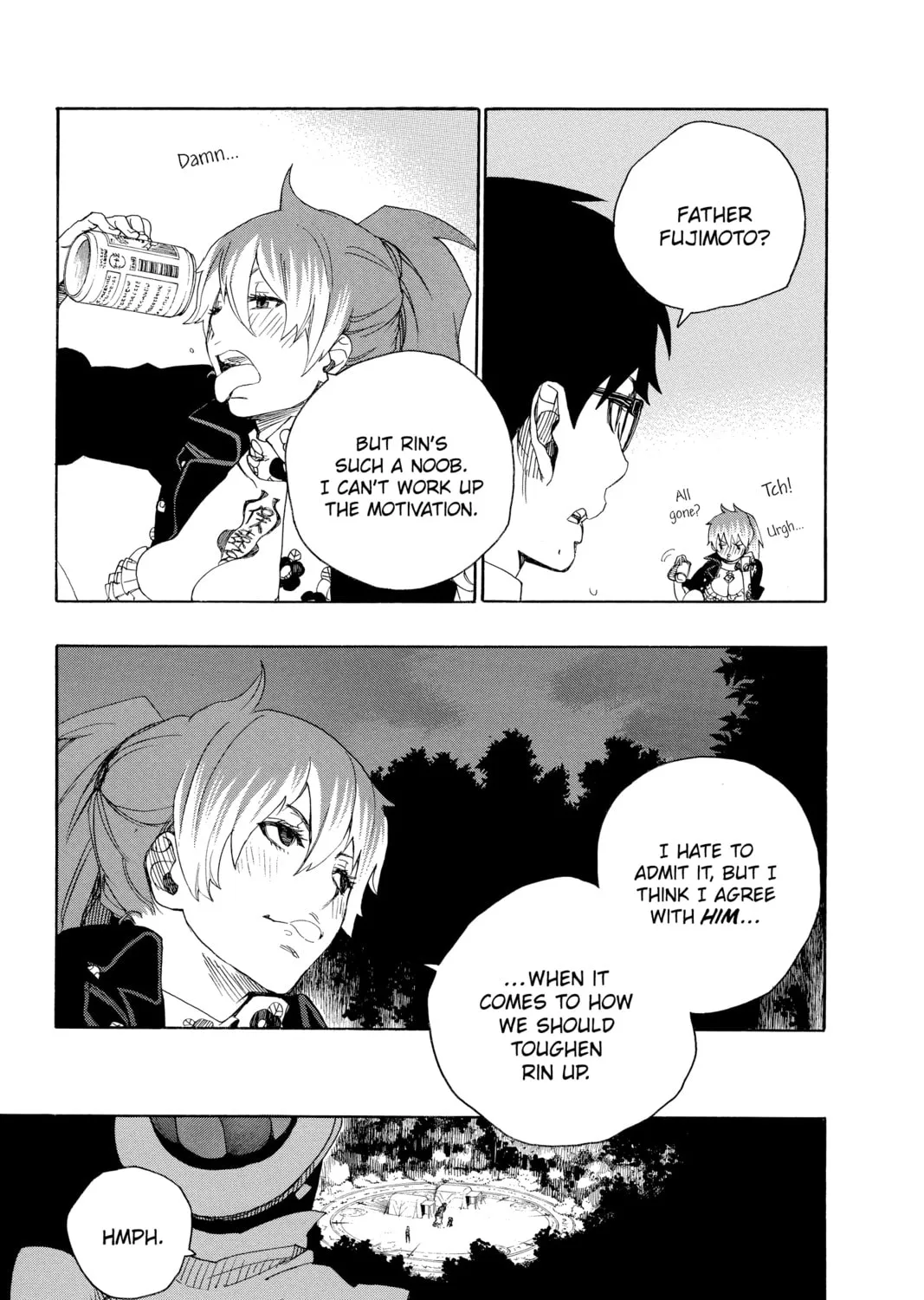 Read Blue Exorcist chapter 12 image 24 on Lezhin