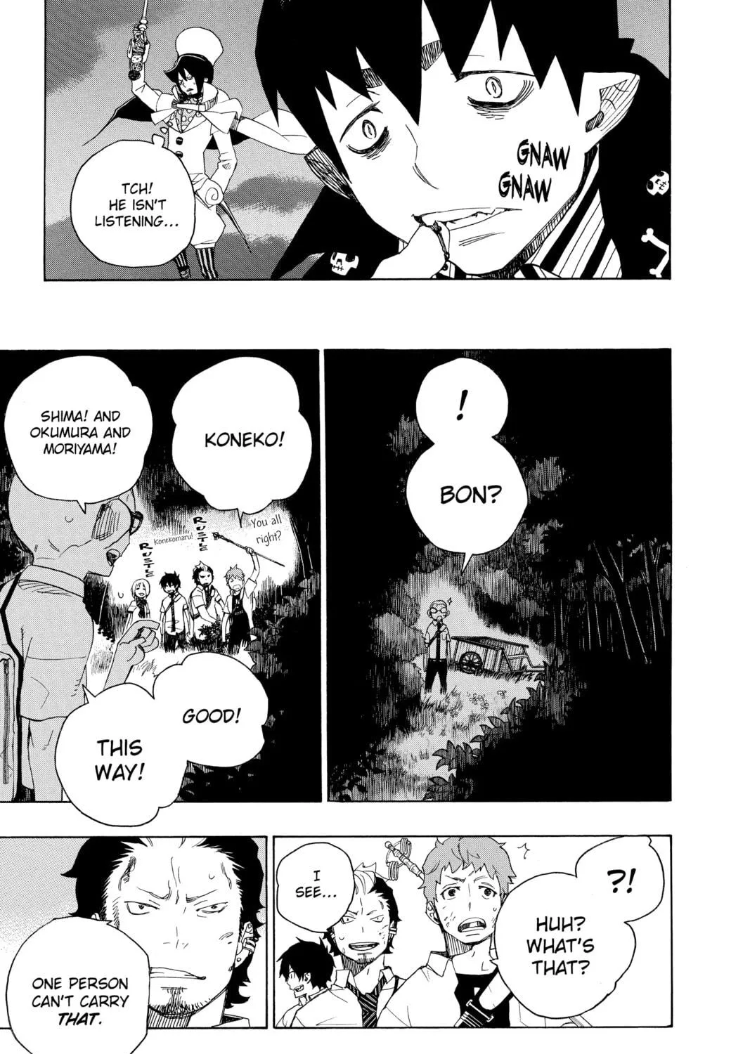 Read Blue Exorcist chapter 12 image 28 on Lezhin