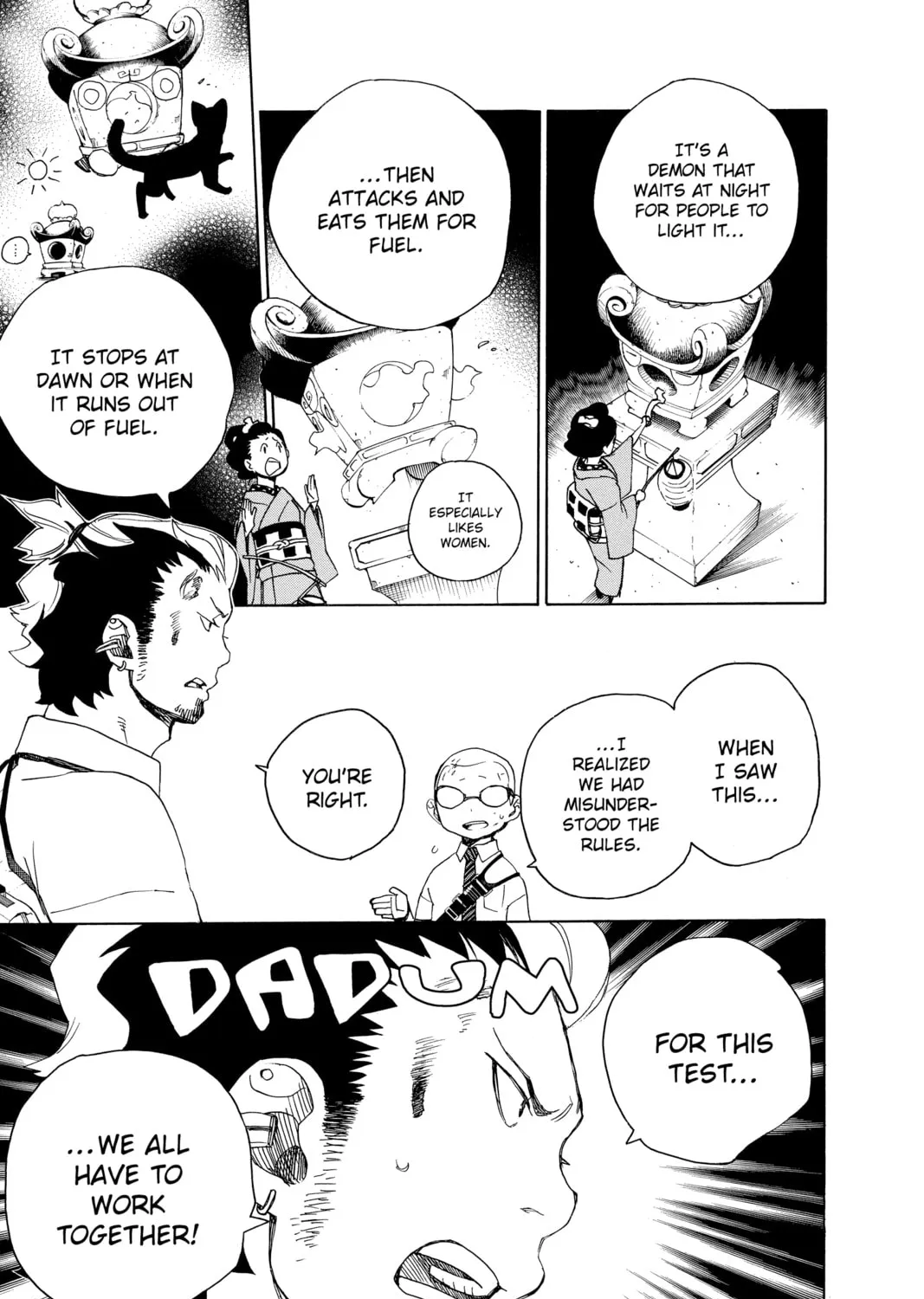 Read Blue Exorcist chapter 12 image 32 on Lezhin