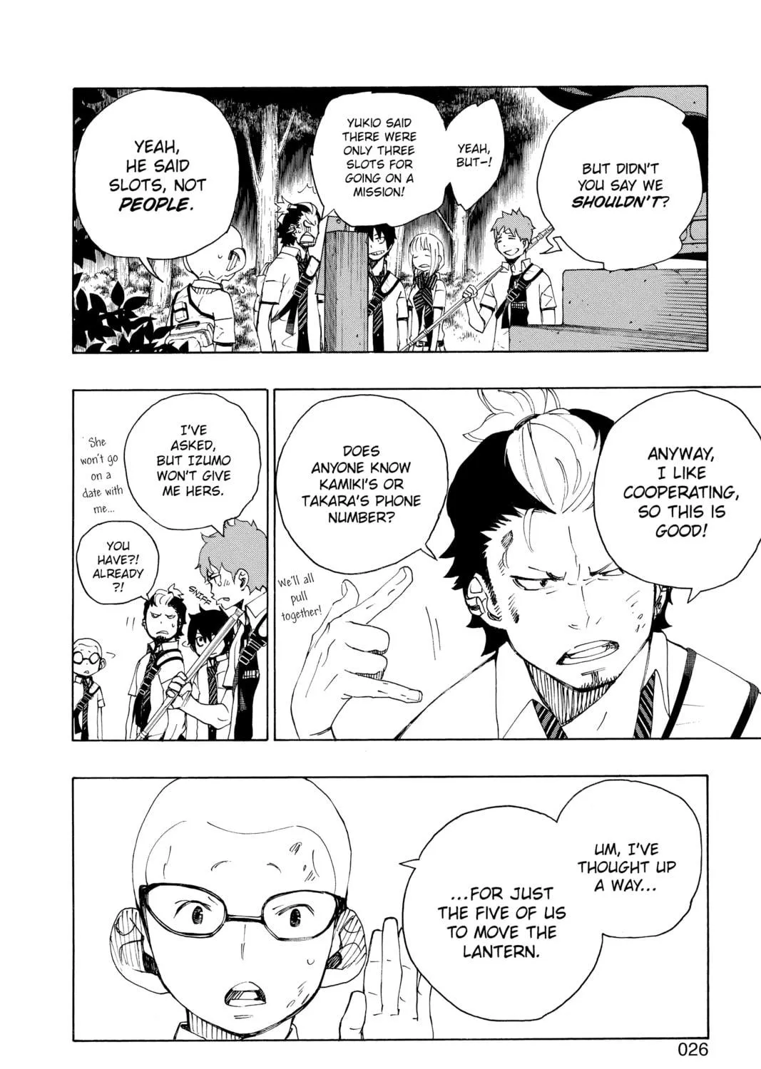 Read Blue Exorcist chapter 12 image 34 on Lezhin