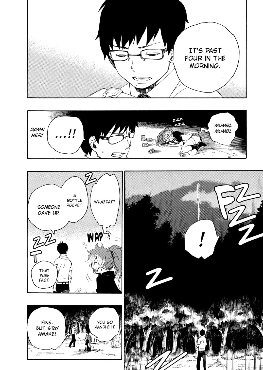 Read Blue Exorcist chapter 12 image 42 on Lezhin