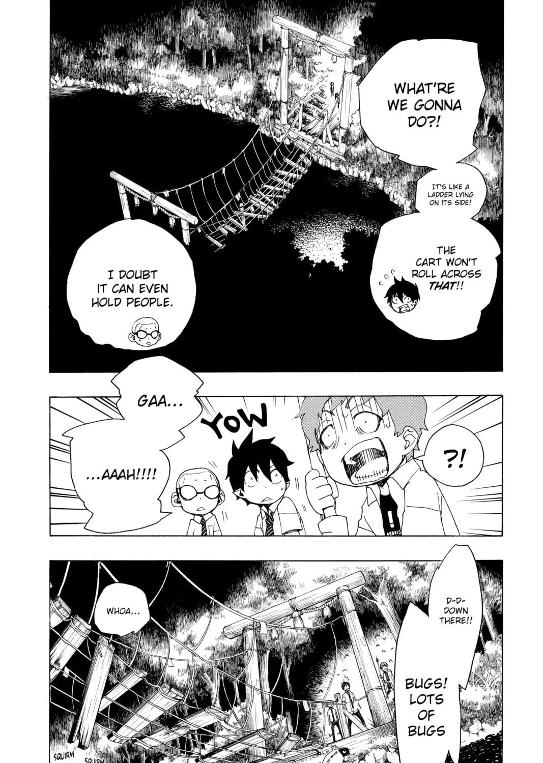 Read Blue Exorcist chapter 12 image 46 on Lezhin