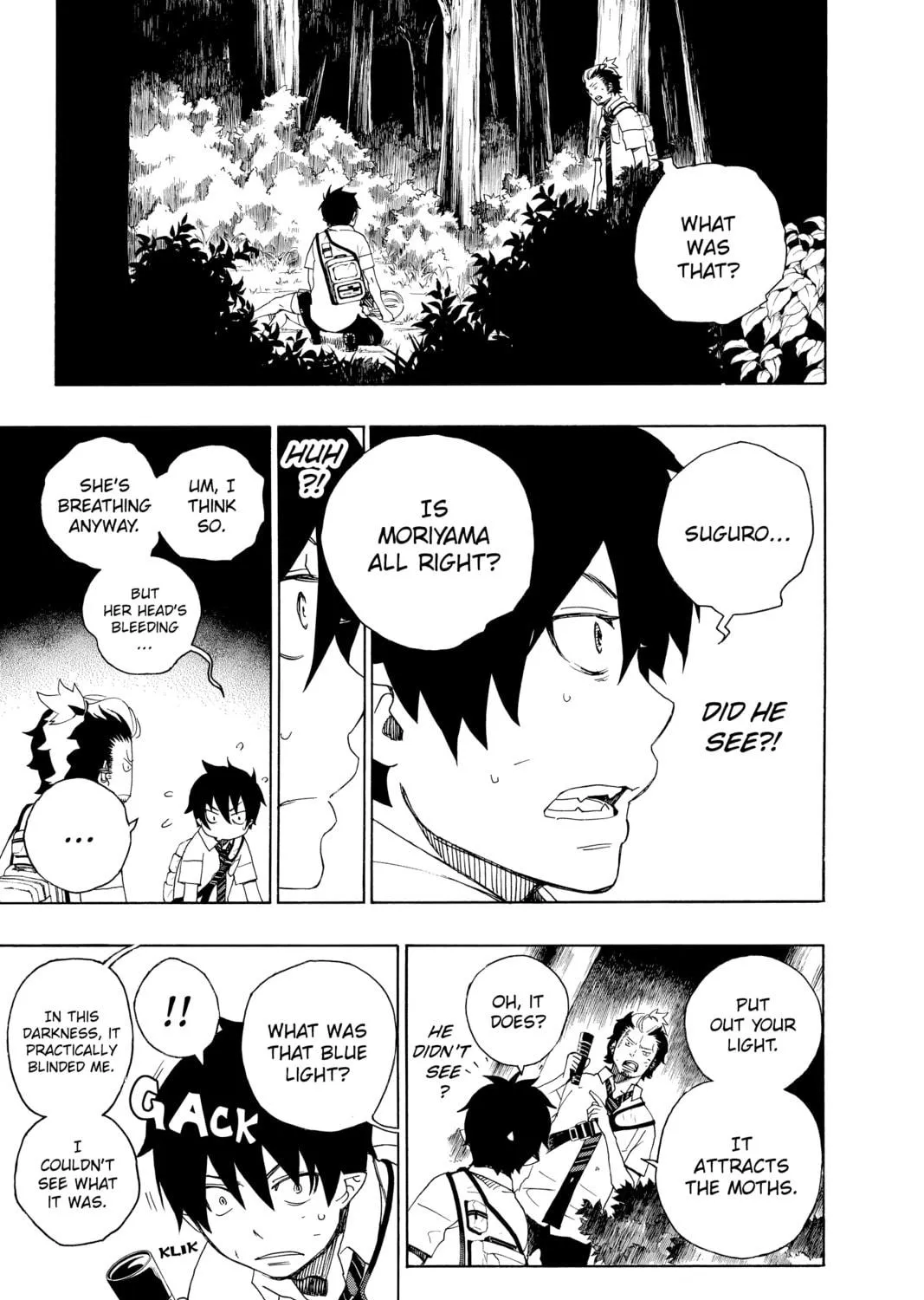 Read Blue Exorcist chapter 12 image 8 on Lezhin