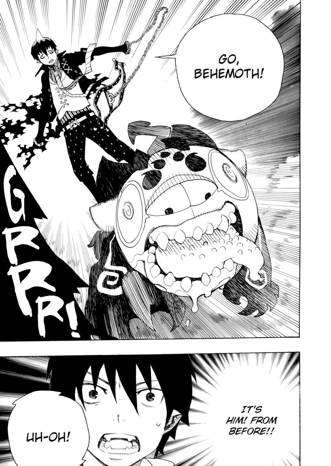 Read Blue Exorcist chapter 12 image 88 on Lezhin