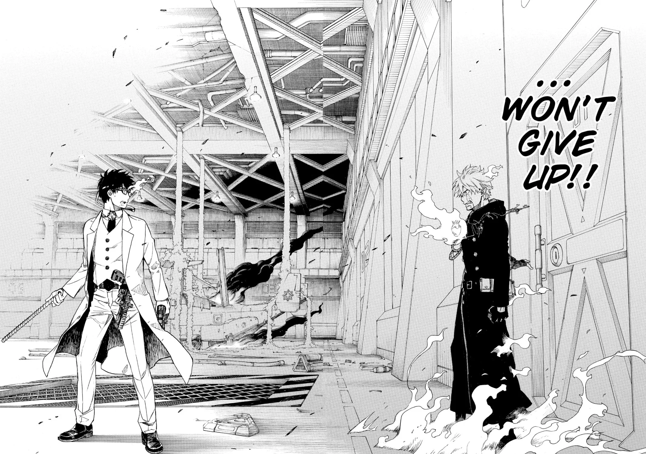 Read Blue Exorcist chapter 120 image 98 on Lezhin