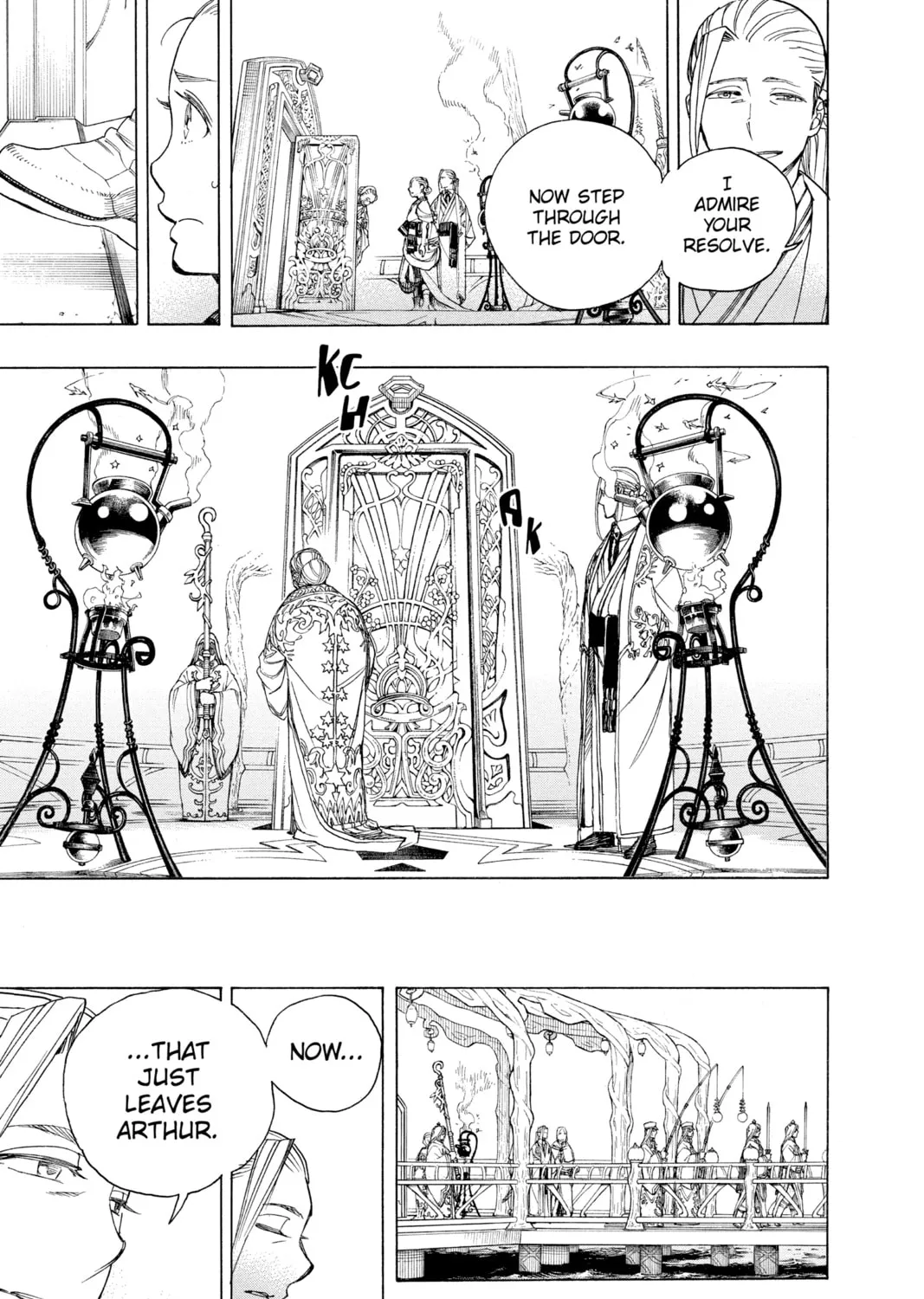 Read Blue Exorcist chapter 121 image 12 on Lezhin