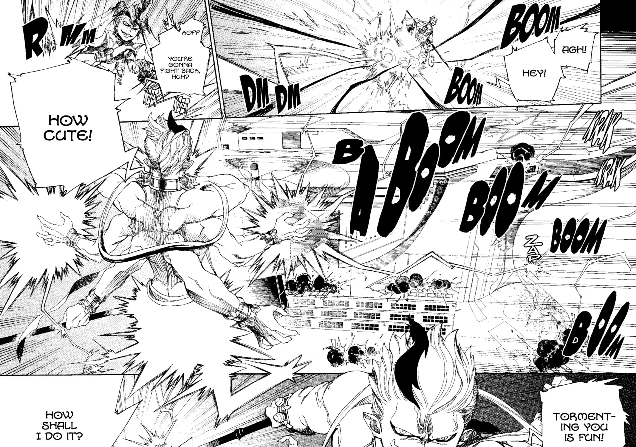 Read Blue Exorcist chapter 121 image 18 on Lezhin