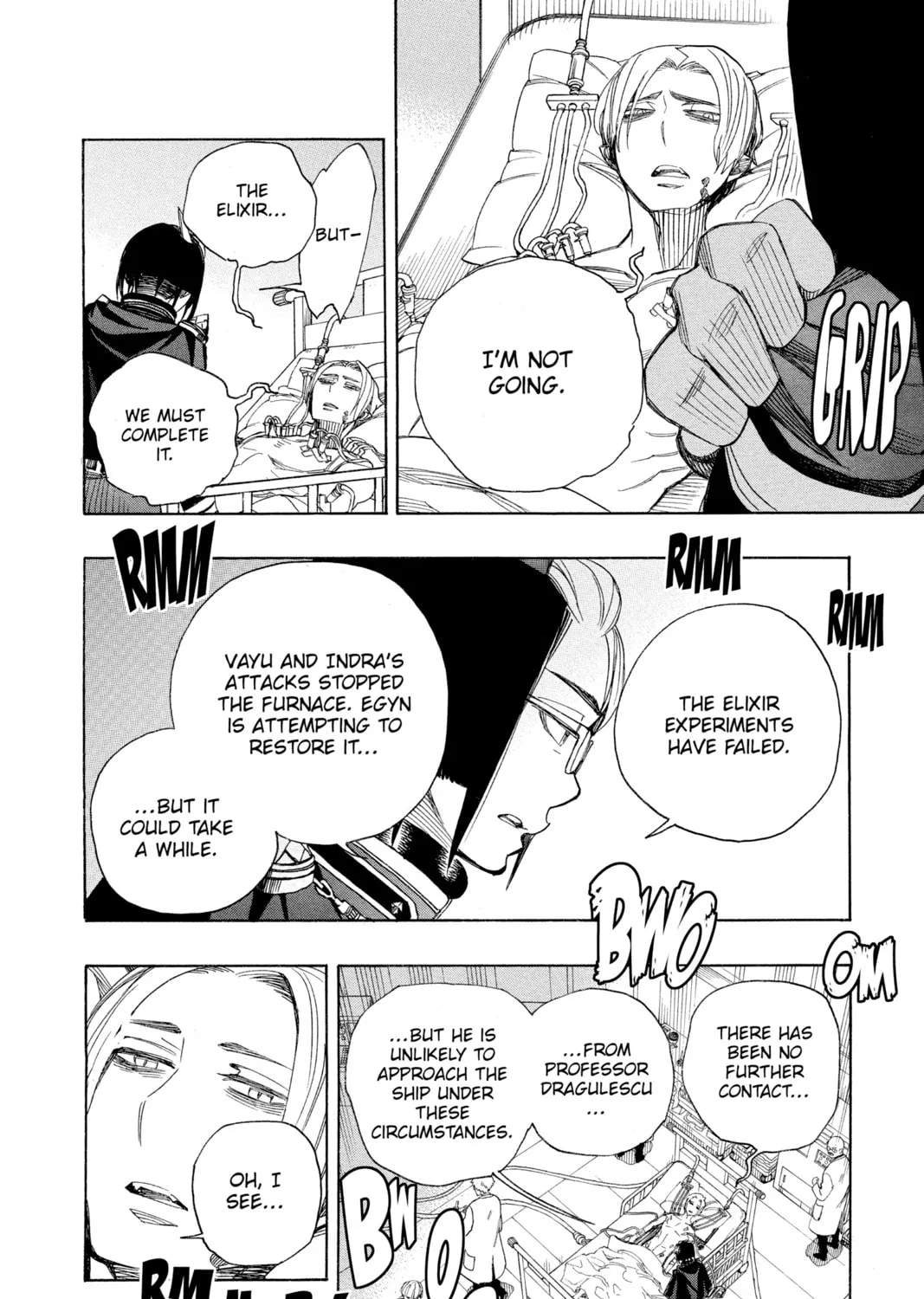Read Blue Exorcist chapter 121 image 24 on Lezhin