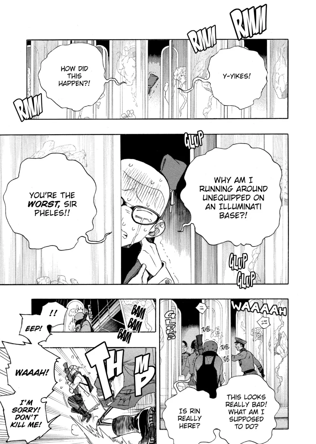Read Blue Exorcist chapter 121 image 30 on Lezhin