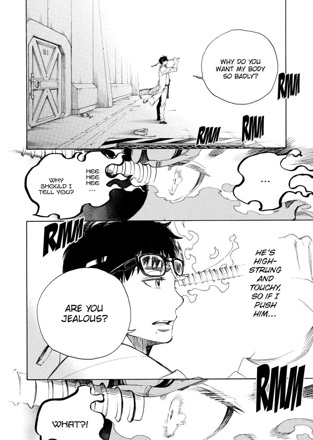 Read Blue Exorcist chapter 121 image 40 on Lezhin