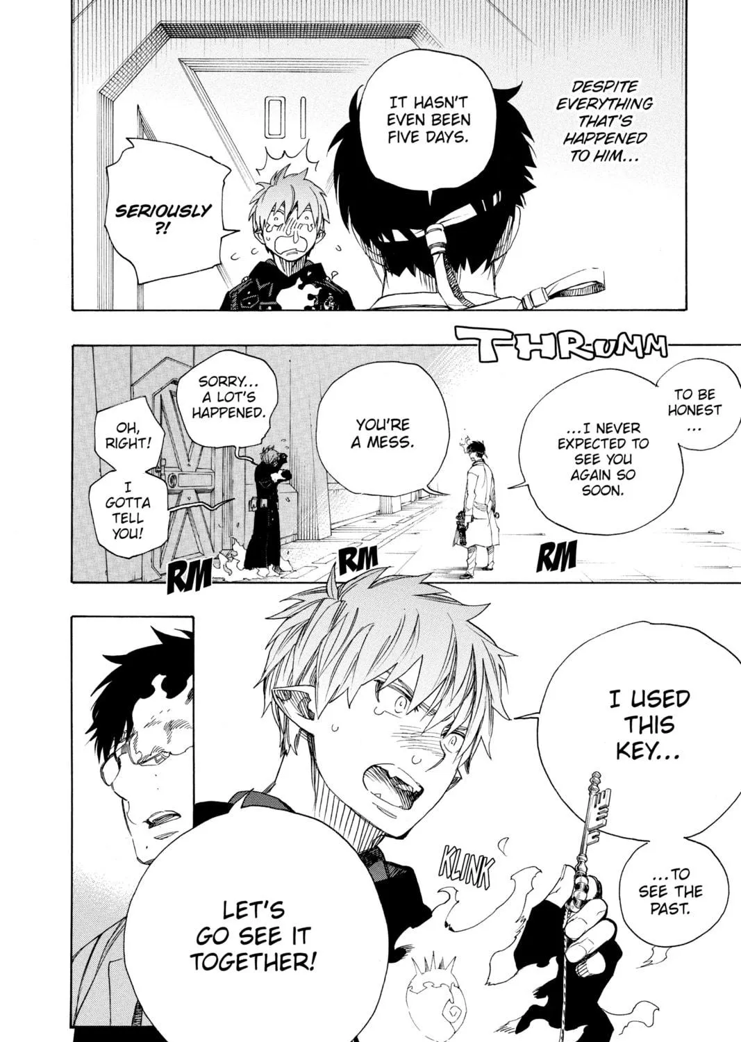 Read Blue Exorcist chapter 121 image 52 on Lezhin