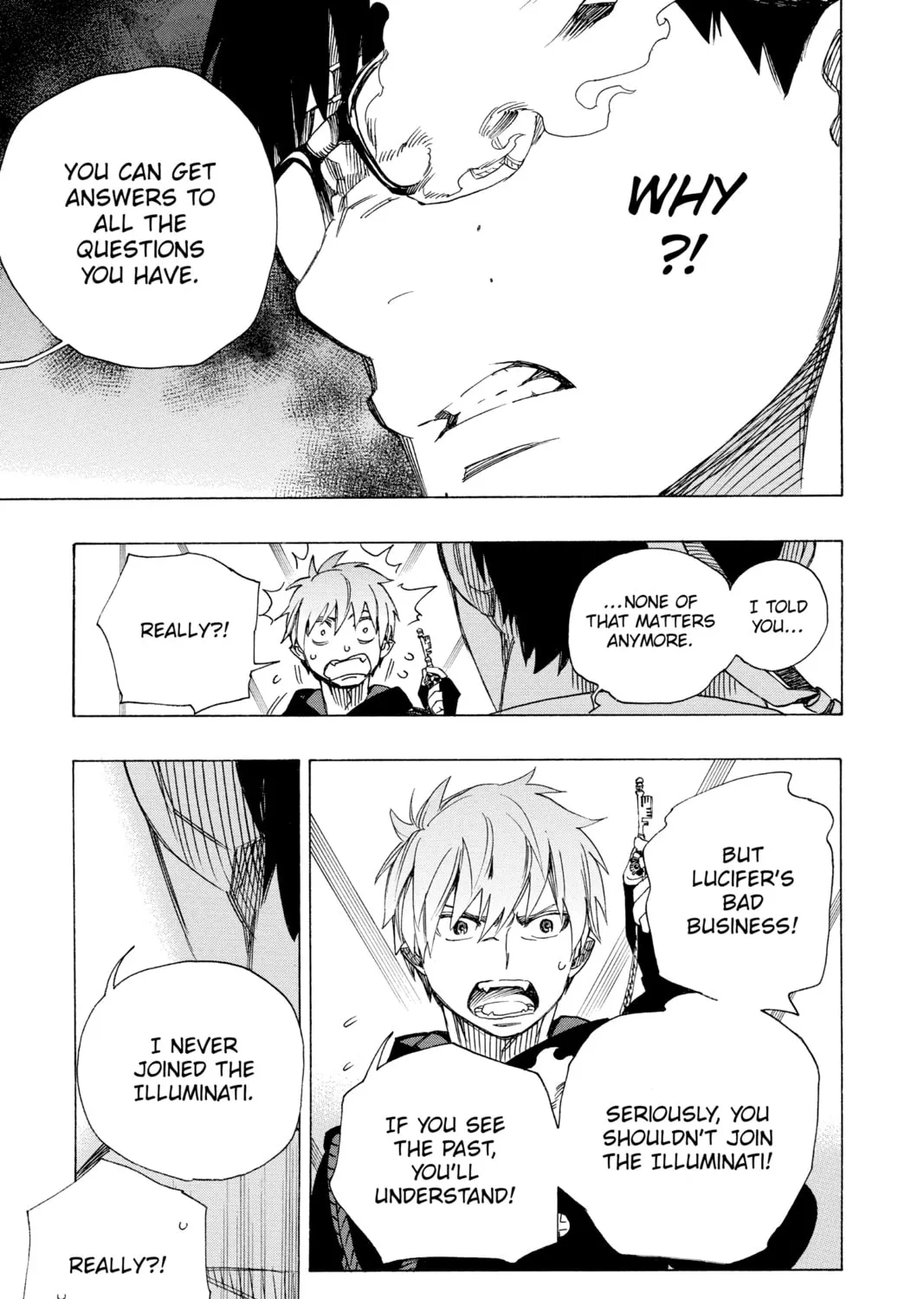 Read Blue Exorcist chapter 121 image 54 on Lezhin