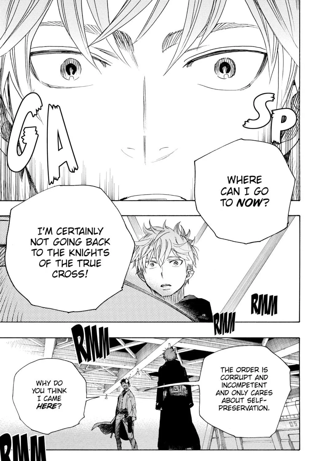 Read Blue Exorcist chapter 121 image 58 on Lezhin