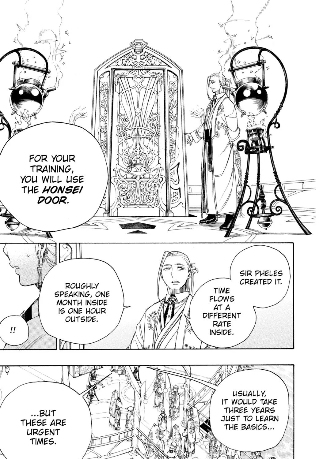 Read Blue Exorcist chapter 121 image 8 on Lezhin