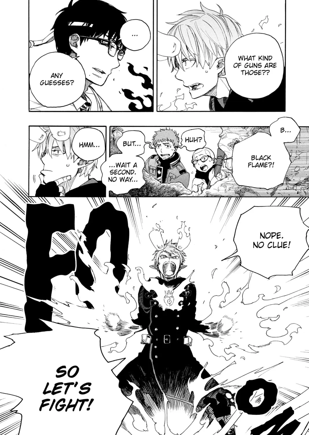 Read Blue Exorcist chapter 122 image 14 on Lezhin