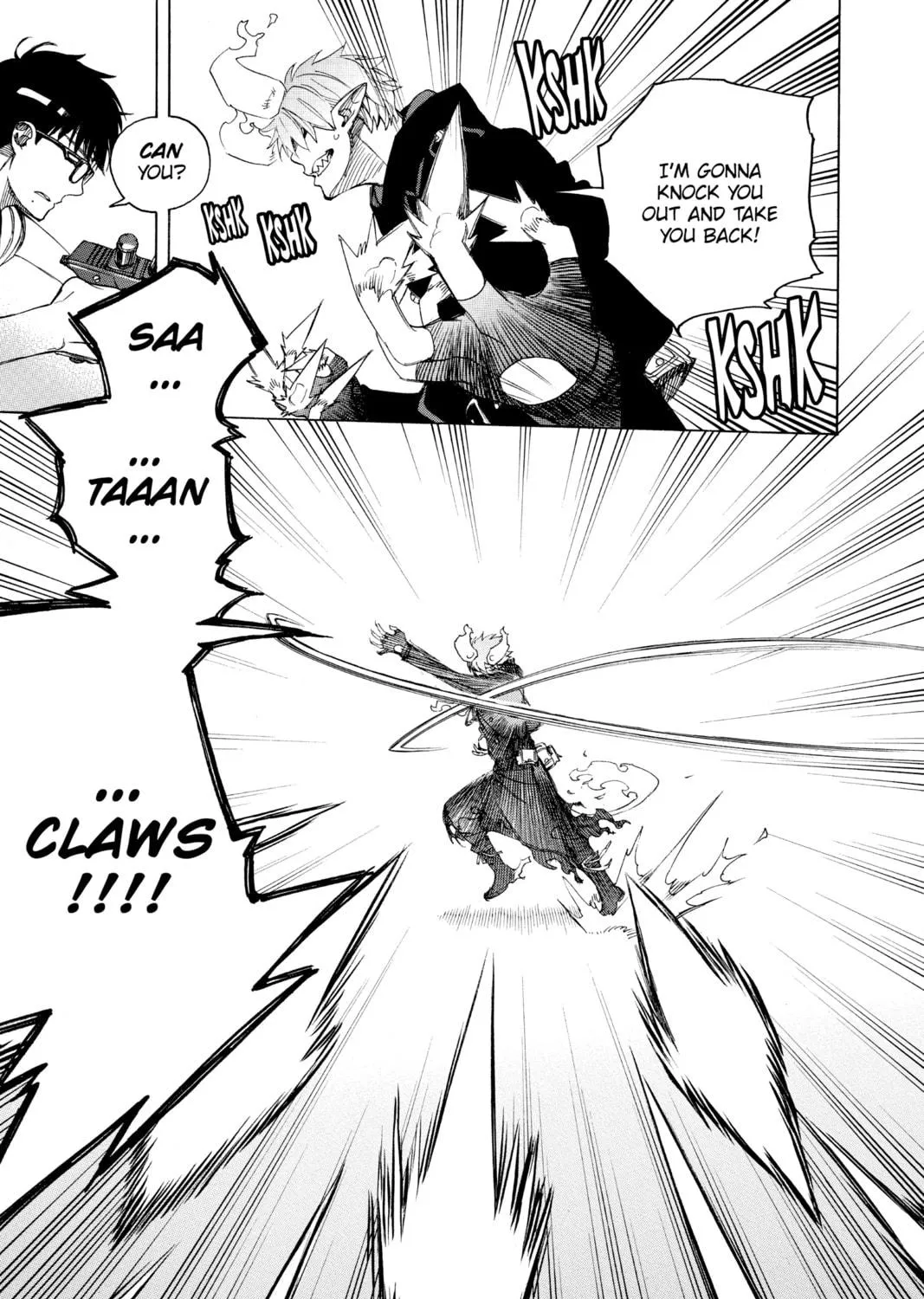 Read Blue Exorcist chapter 122 image 16 on Lezhin