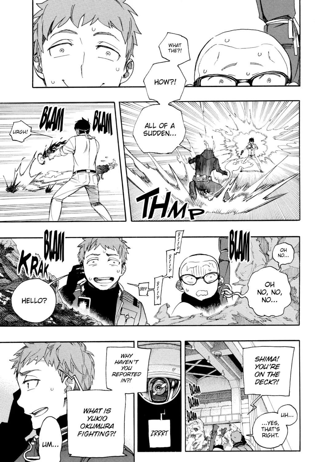 Read Blue Exorcist chapter 122 image 24 on Lezhin