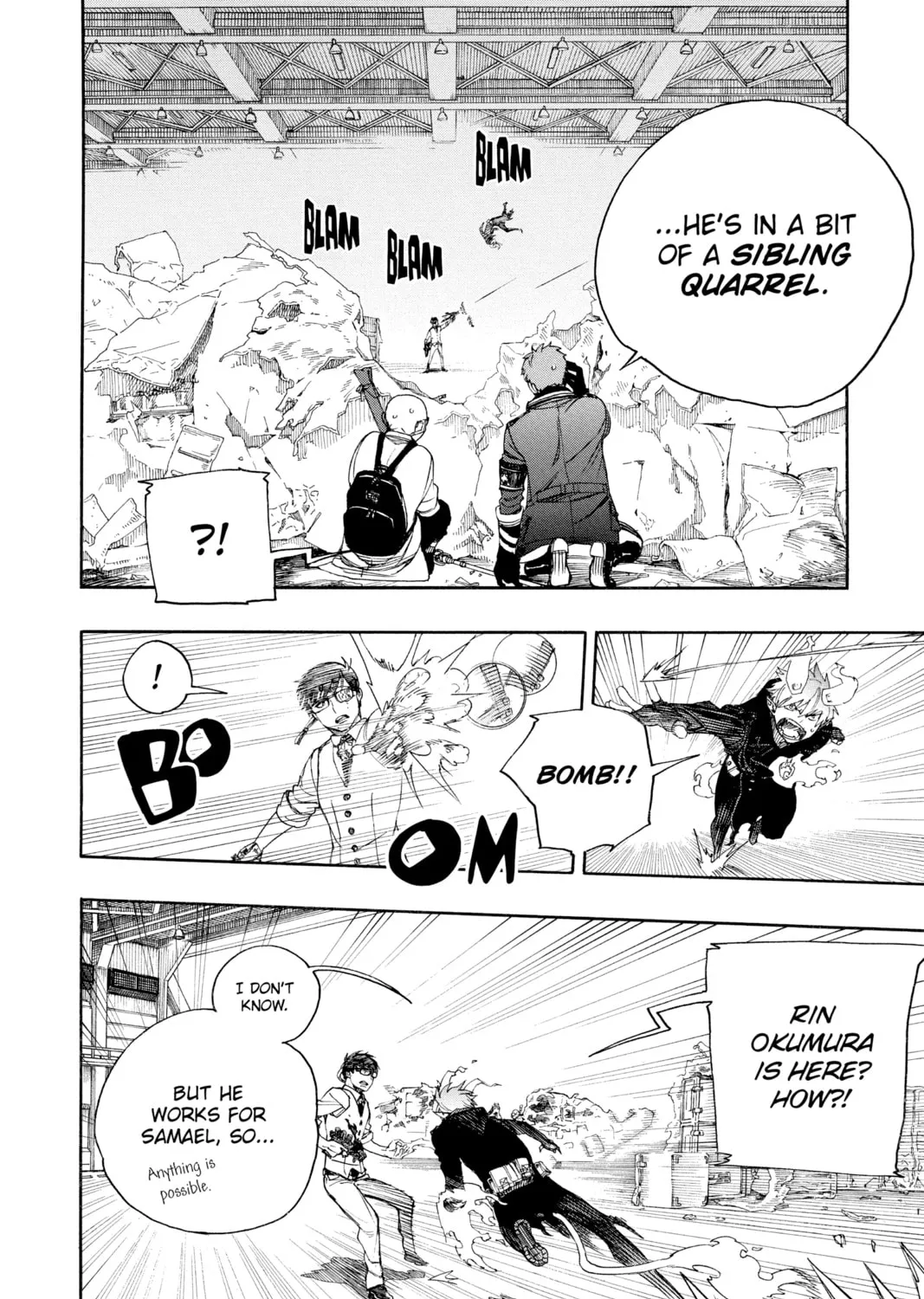 Read Blue Exorcist chapter 122 image 26 on Lezhin