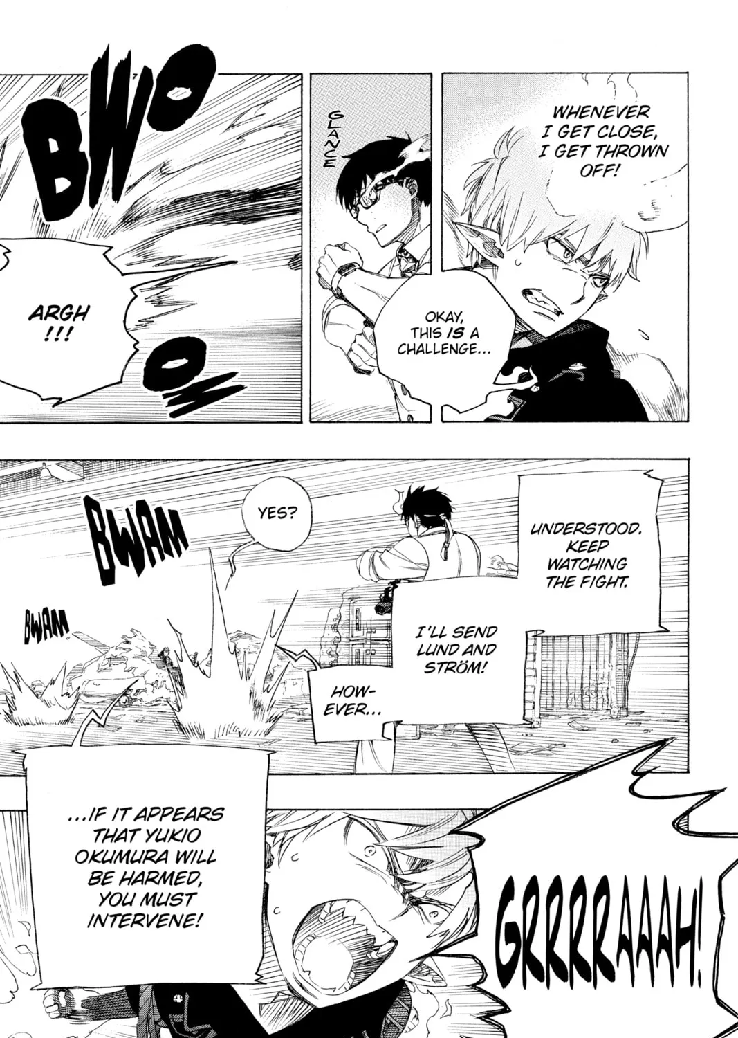 Read Blue Exorcist chapter 122 image 32 on Lezhin