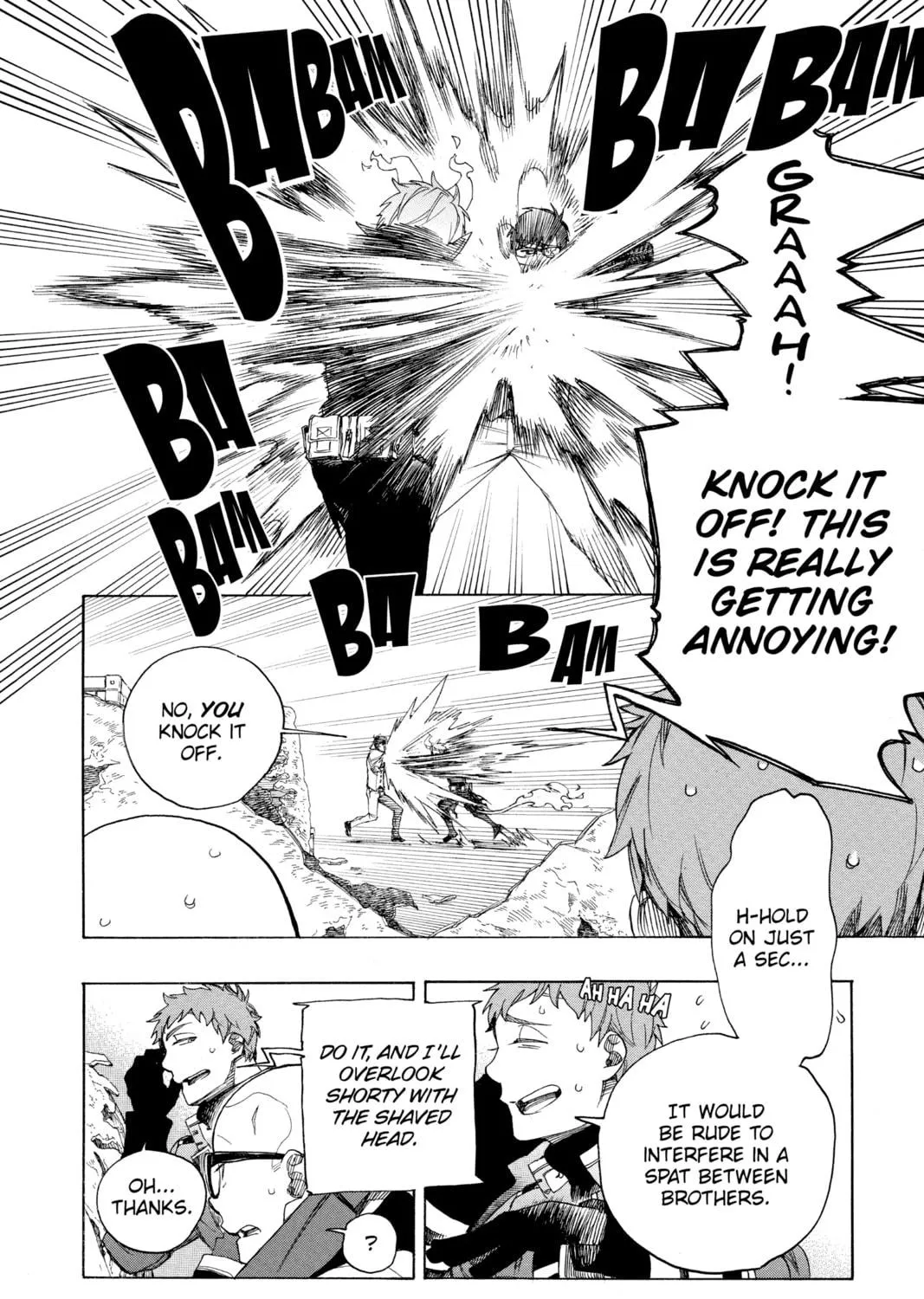Read Blue Exorcist chapter 122 image 34 on Lezhin