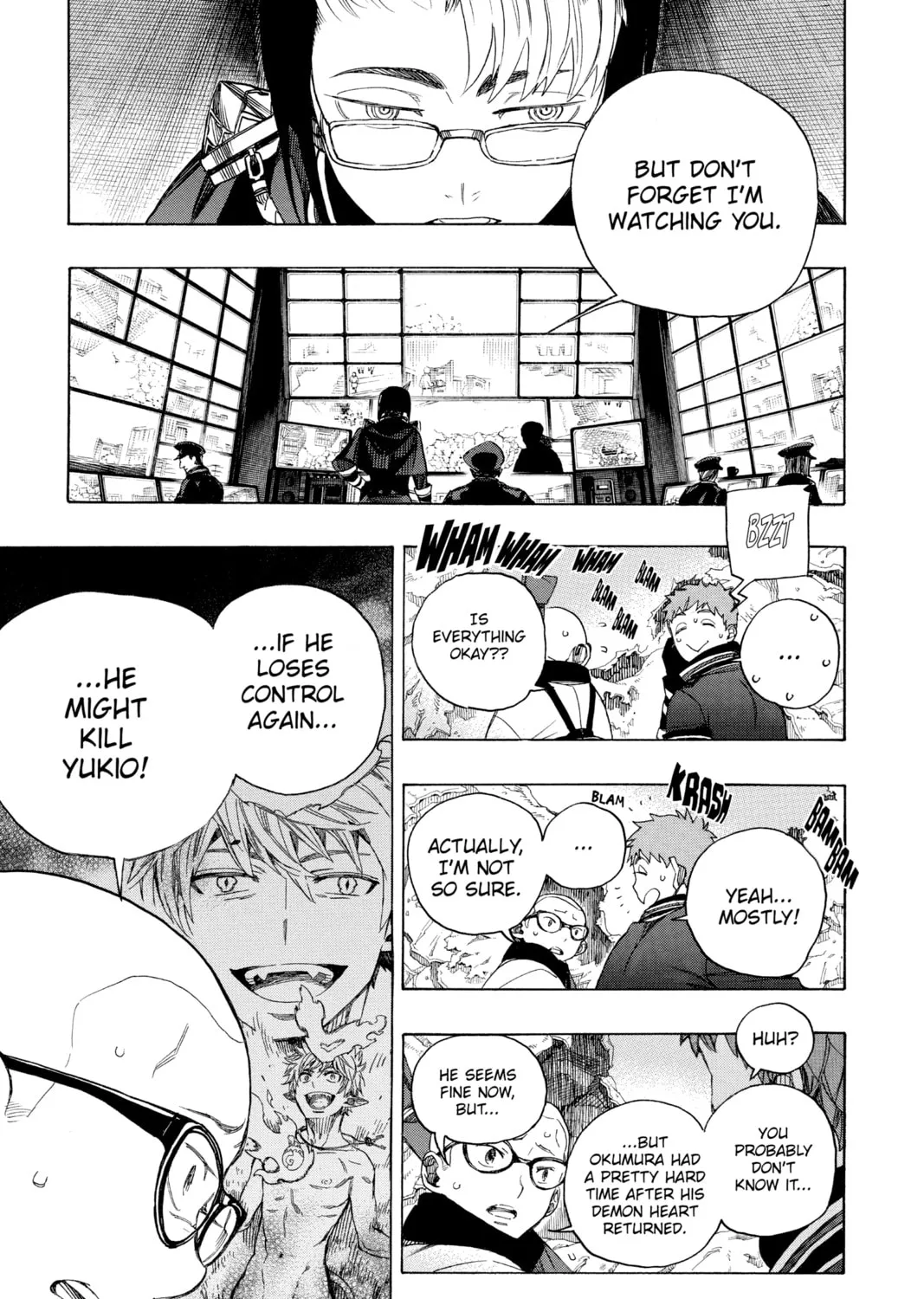 Read Blue Exorcist chapter 122 image 36 on Lezhin
