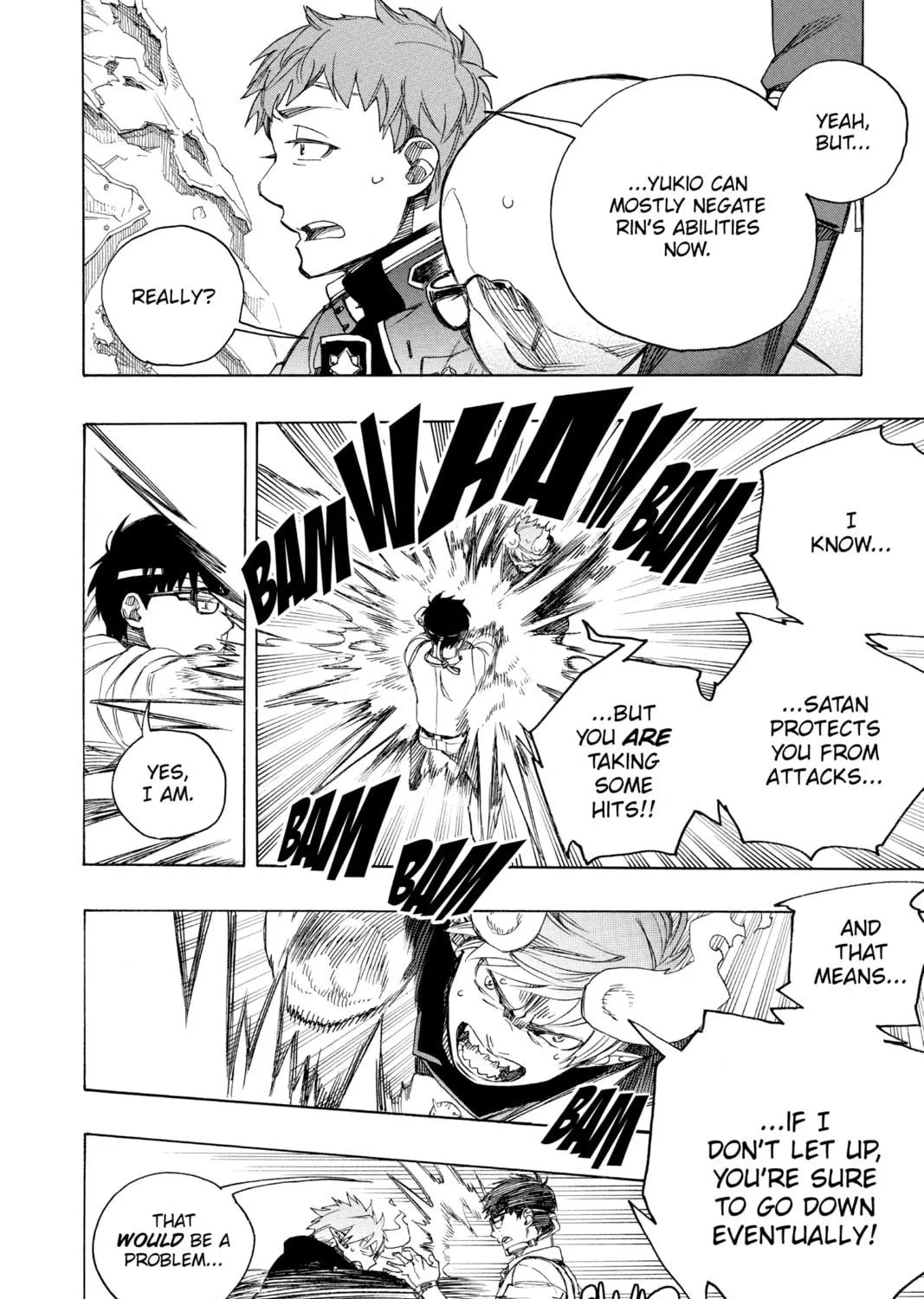 Read Blue Exorcist chapter 122 image 38 on Lezhin