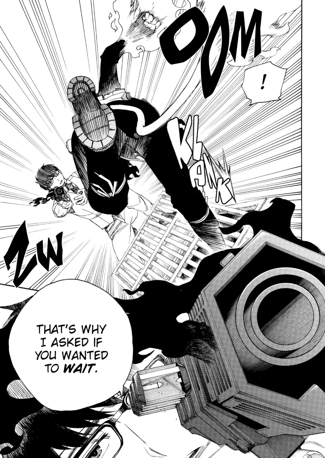 Read Blue Exorcist chapter 122 image 54 on Lezhin