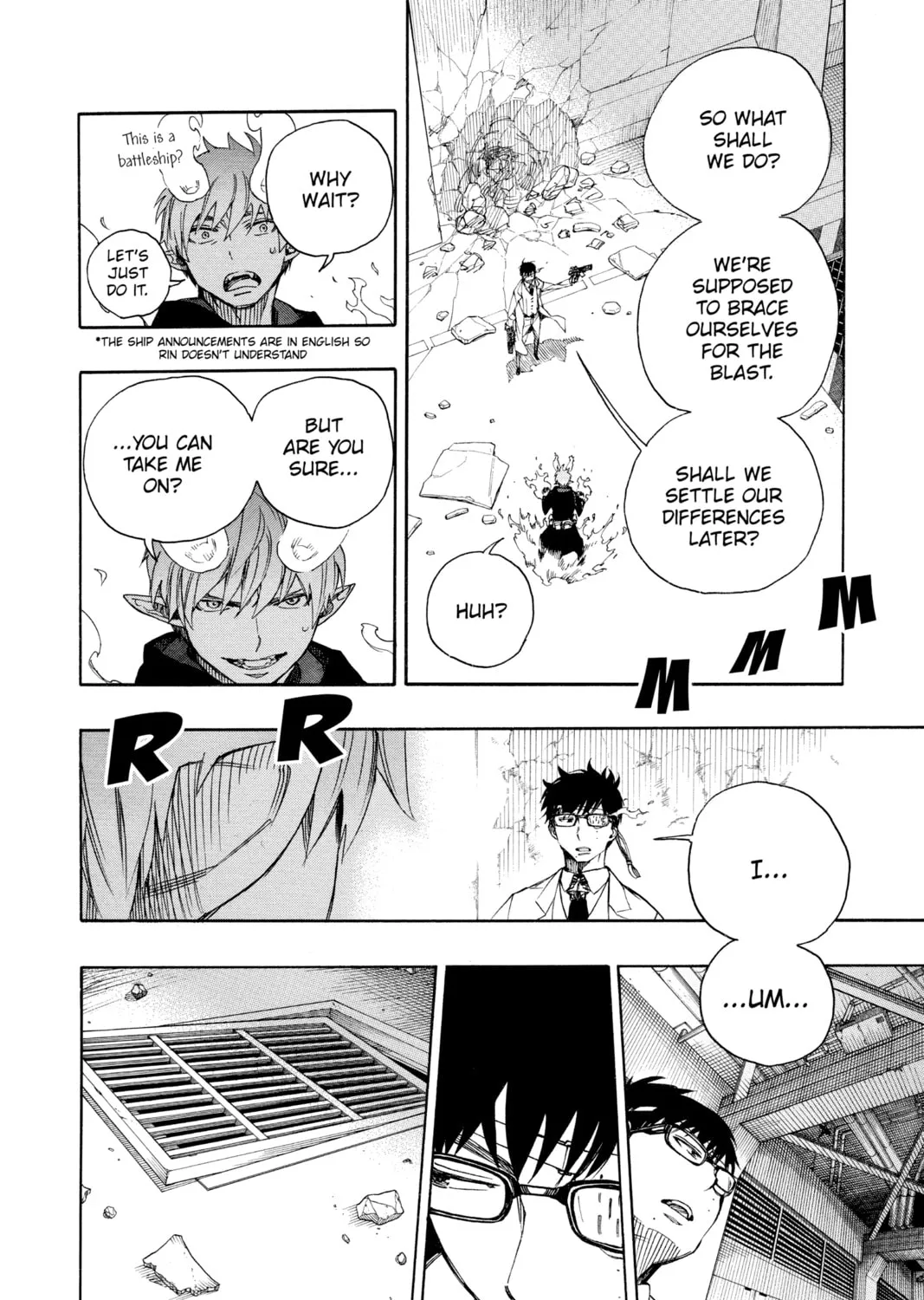 Read Blue Exorcist chapter 122 image 6 on Lezhin