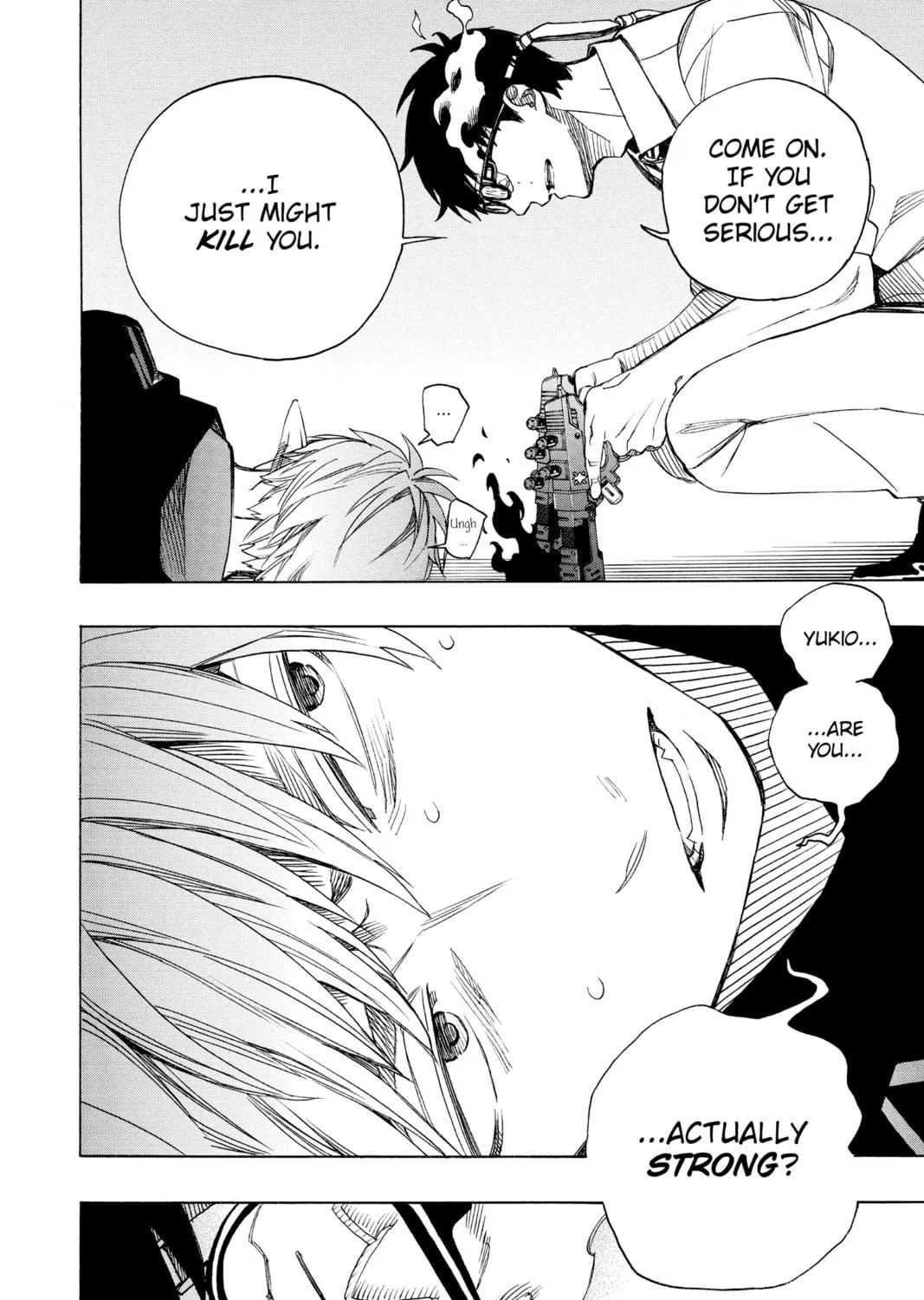 Read Blue Exorcist chapter 122 image 64 on Lezhin
