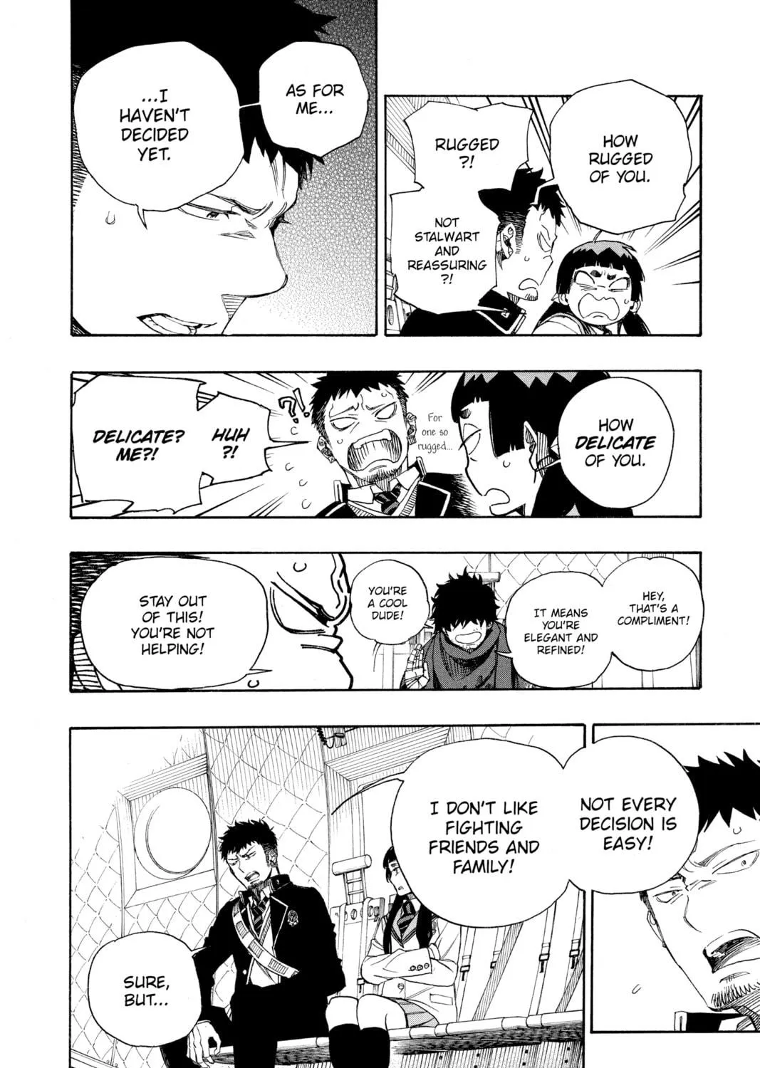Read Blue Exorcist chapter 123 image 10 on Lezhin