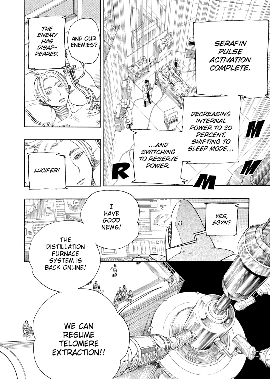 Read Blue Exorcist chapter 123 image 2 on Lezhin