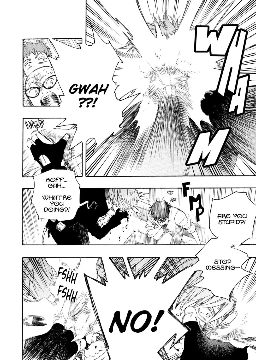 Read Blue Exorcist chapter 123 image 22 on Lezhin