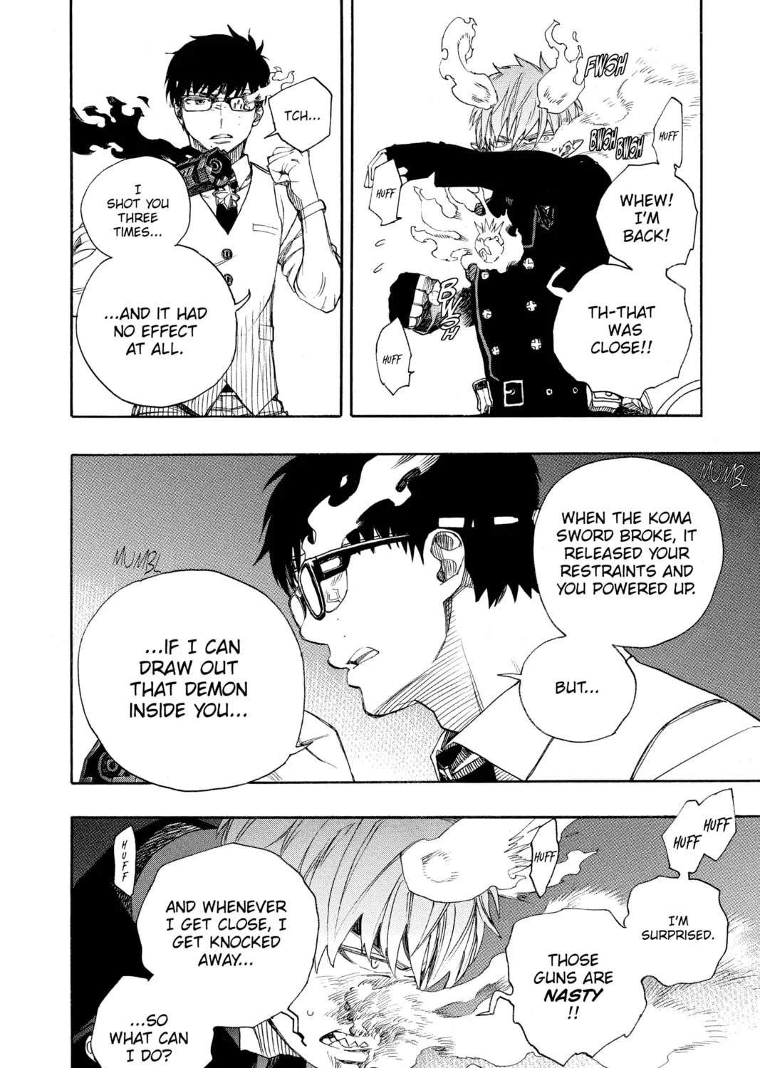 Read Blue Exorcist chapter 123 image 26 on Lezhin
