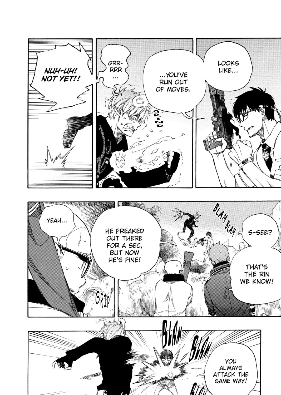 Read Blue Exorcist chapter 123 image 30 on Lezhin