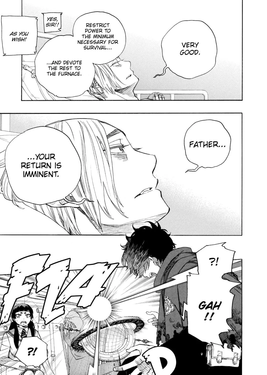 Read Blue Exorcist chapter 123 image 4 on Lezhin