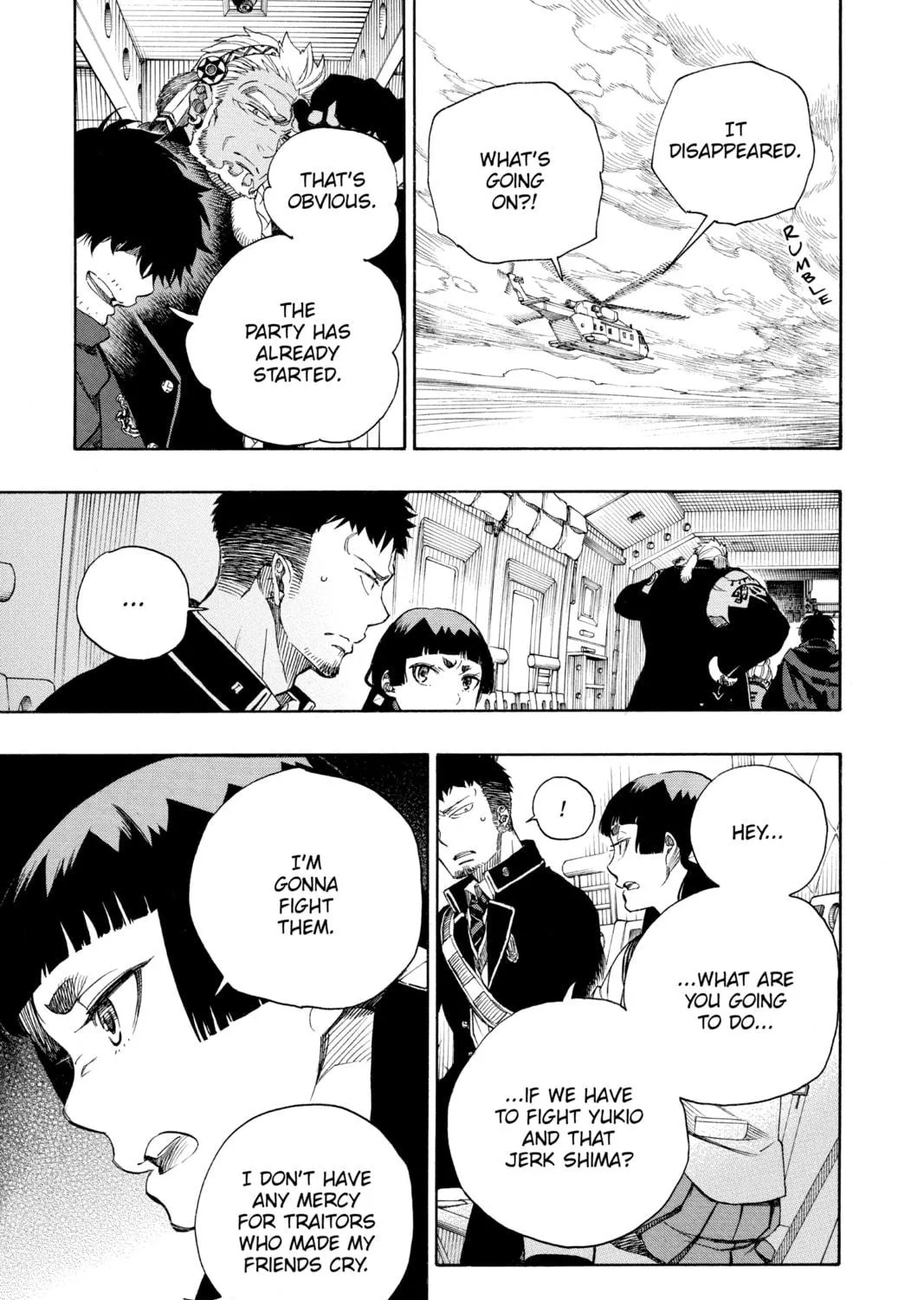 Read Blue Exorcist chapter 123 image 8 on Lezhin