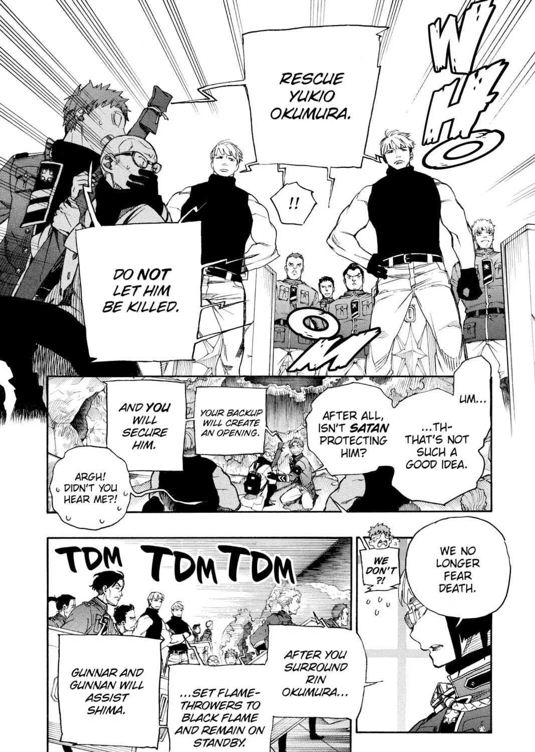 Read Blue Exorcist chapter 124 image 10 on Lezhin