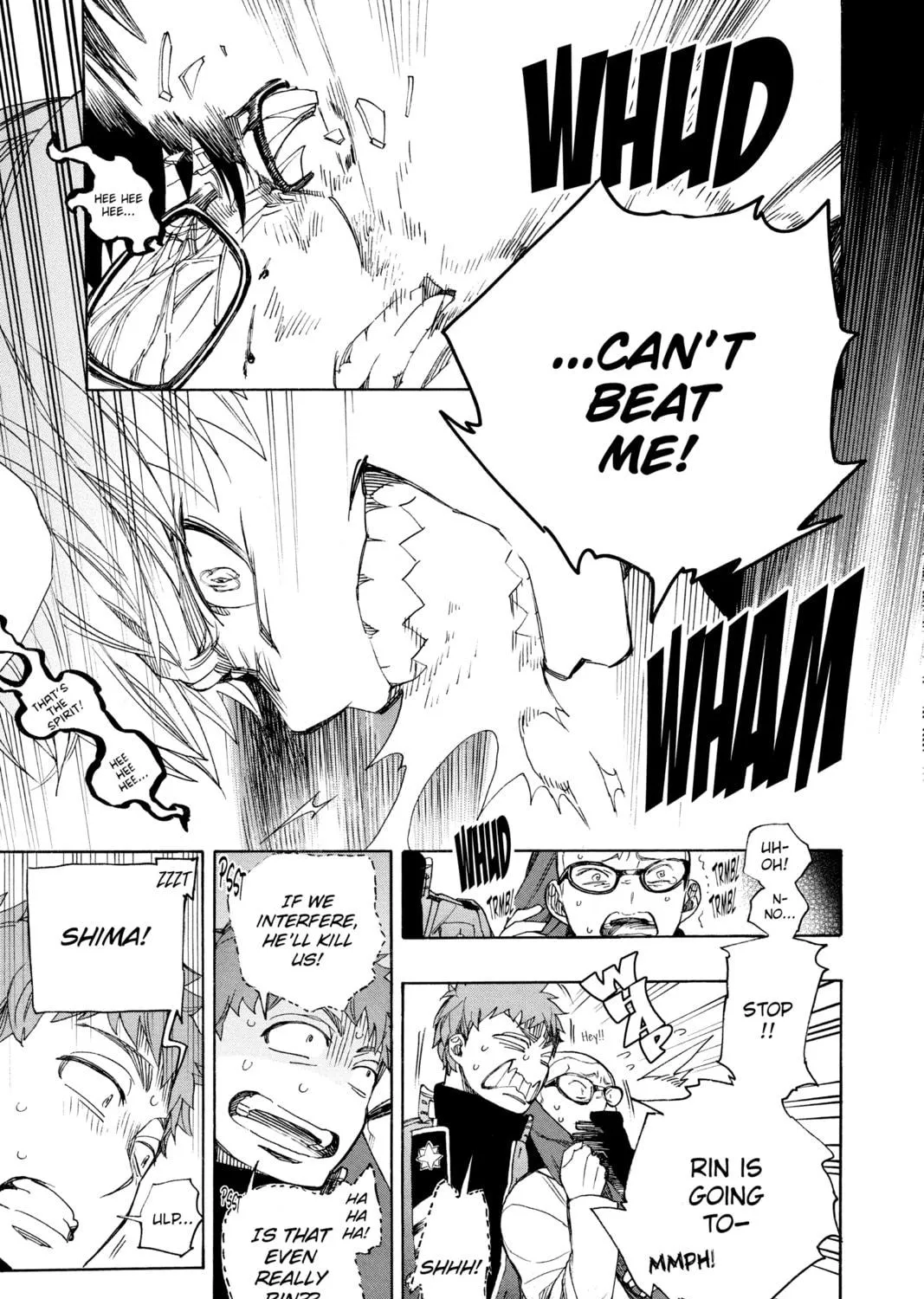 Read Blue Exorcist chapter 124 image 8 on Lezhin