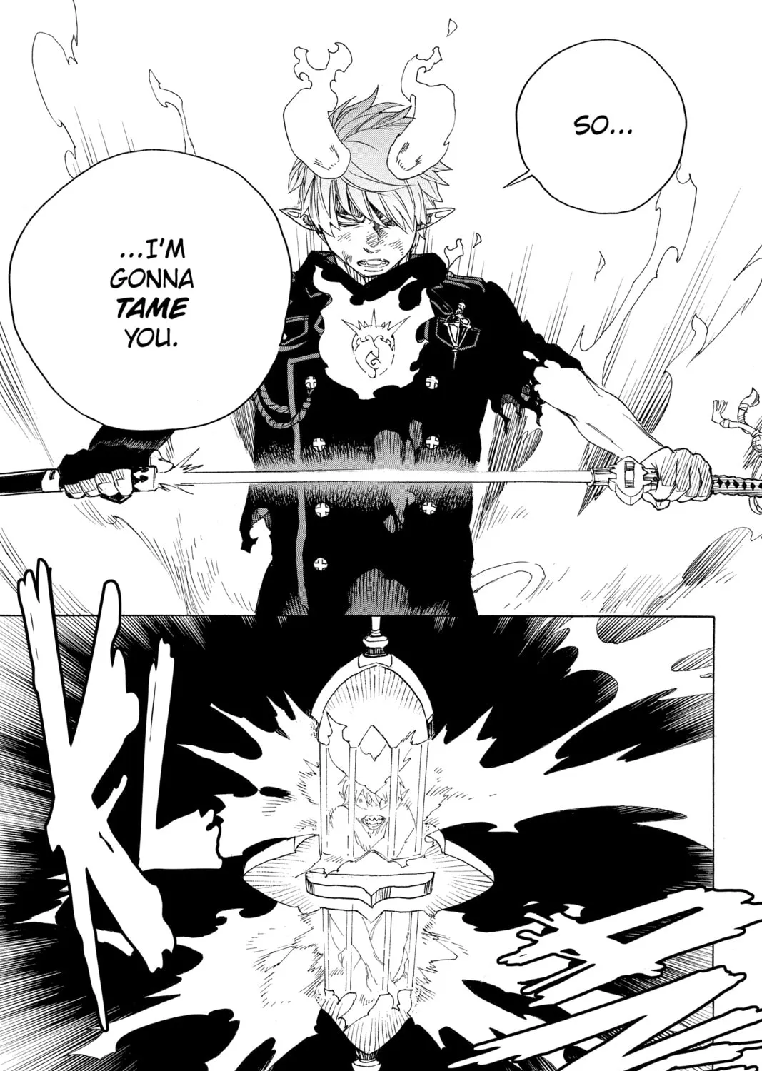 Read Blue Exorcist chapter 126 image 24 on Lezhin
