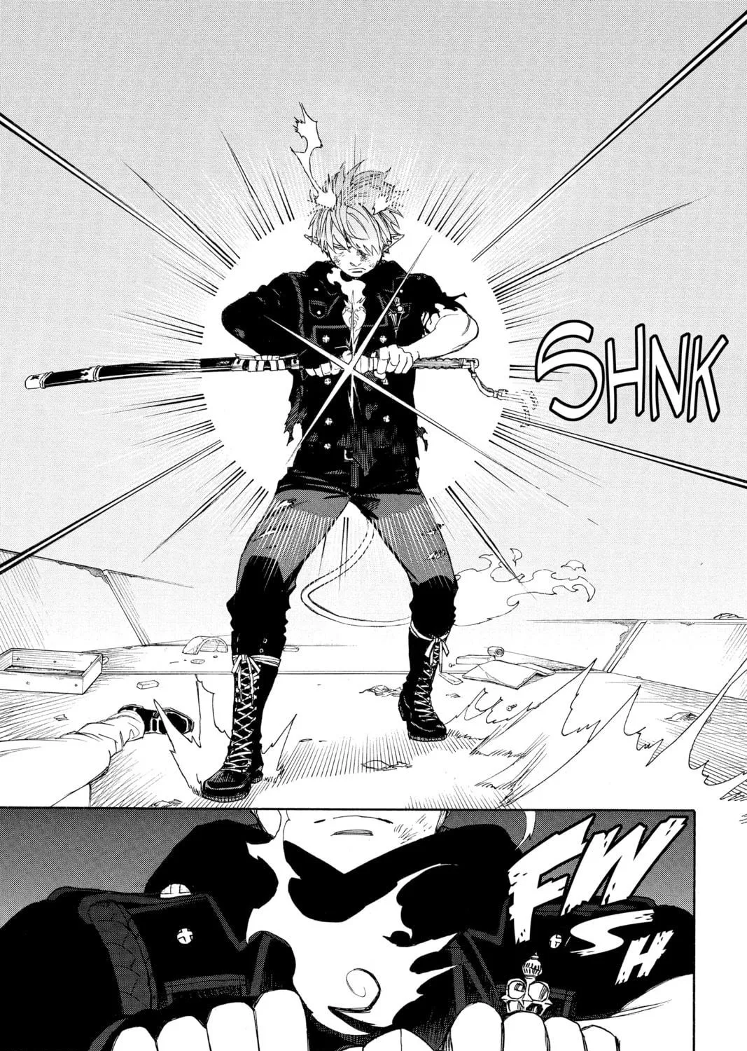 Read Blue Exorcist chapter 126 image 28 on Lezhin
