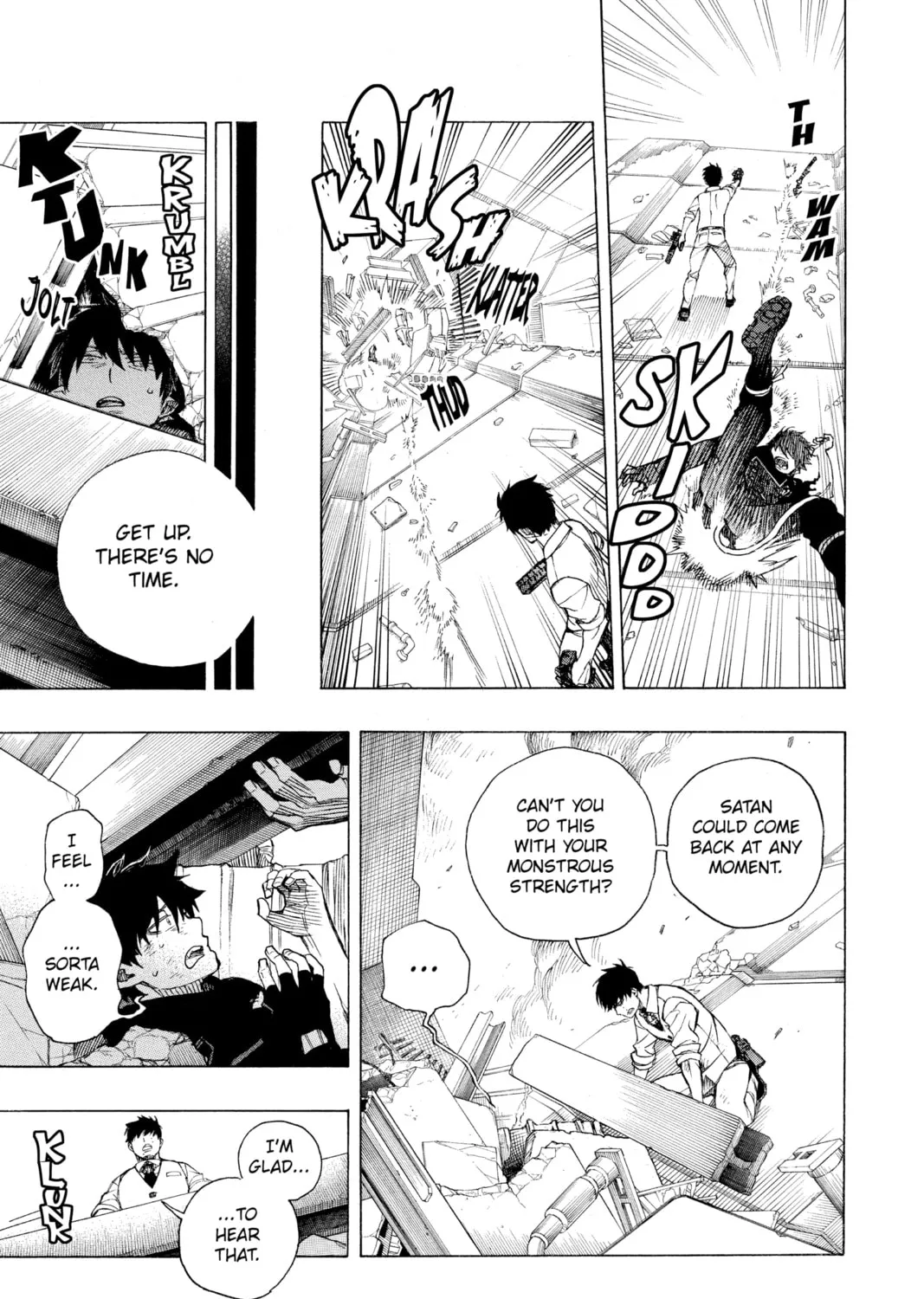 Read Blue Exorcist chapter 126 image 36 on Lezhin