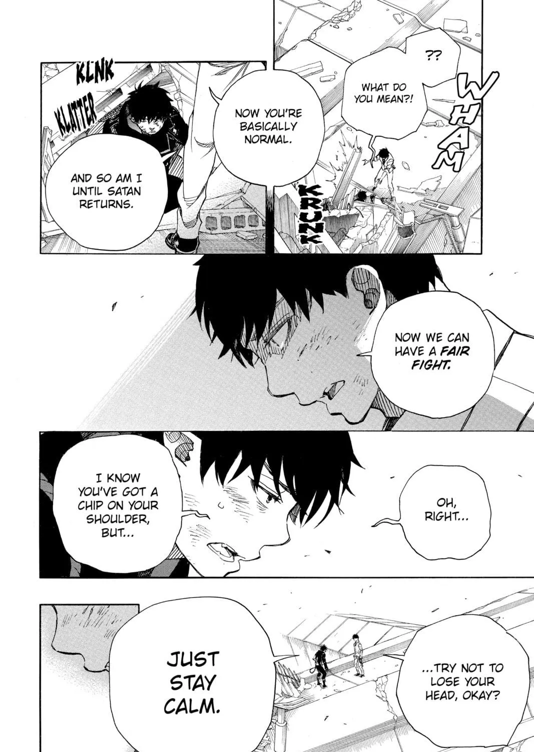 Read Blue Exorcist chapter 126 image 38 on Lezhin