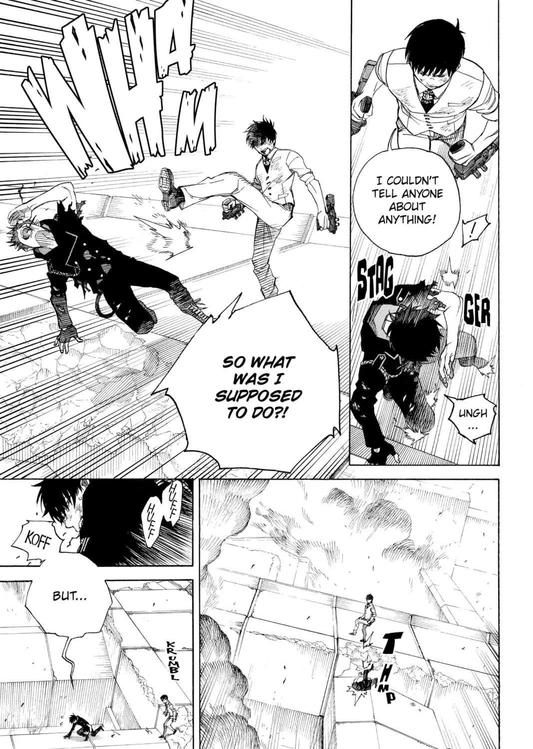 Read Blue Exorcist chapter 126 image 56 on Lezhin