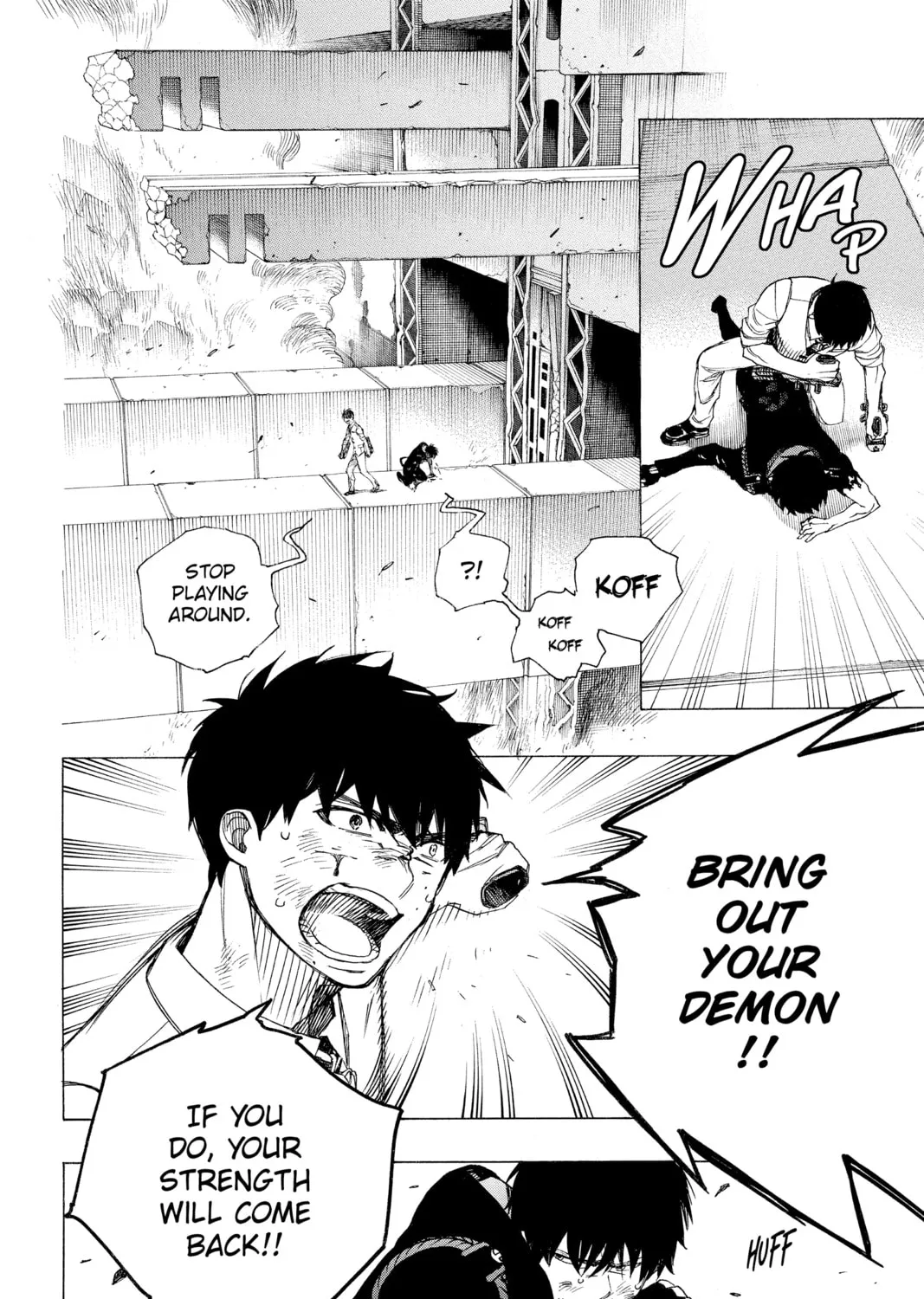 Read Blue Exorcist chapter 127 image 14 on Lezhin