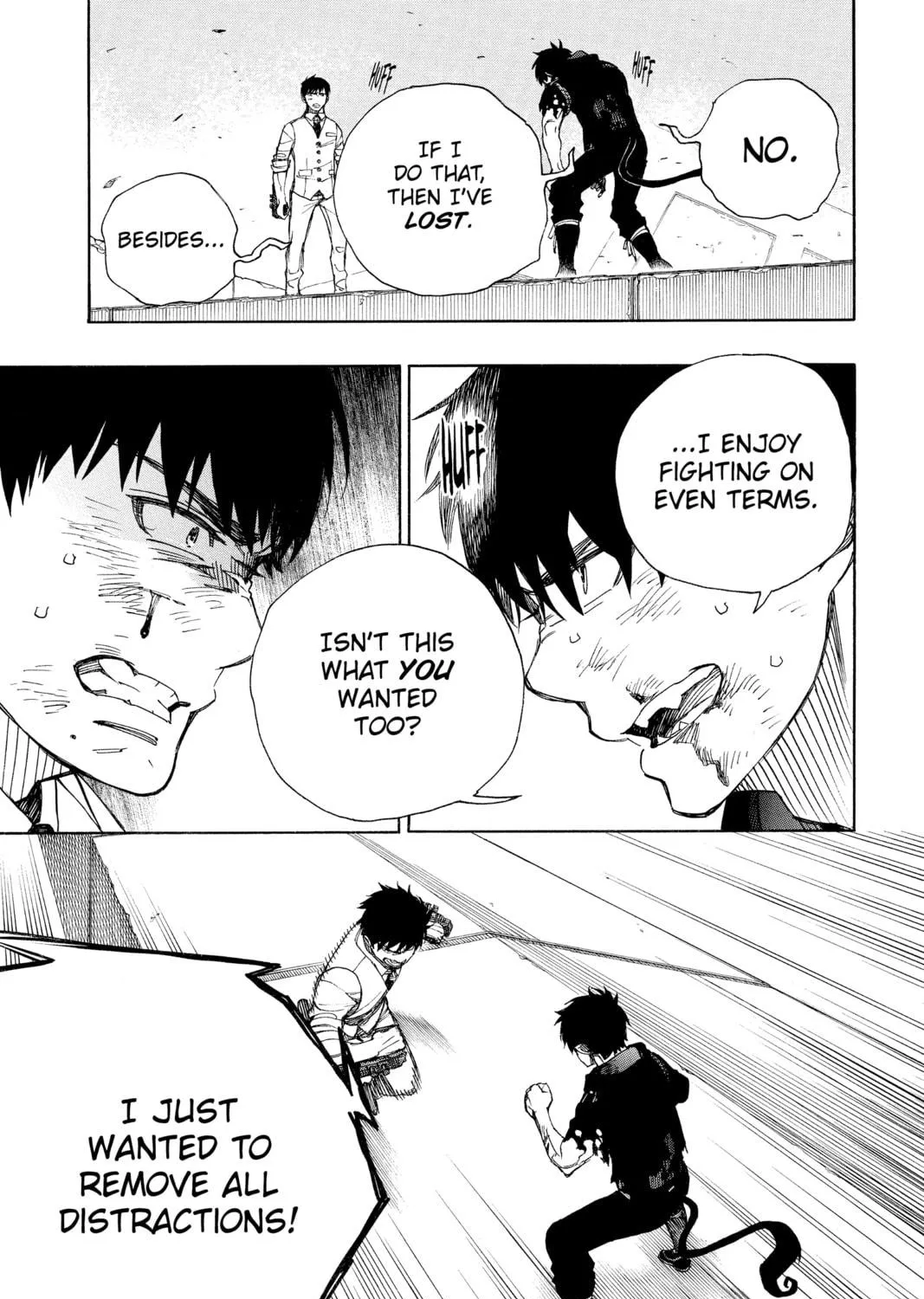 Read Blue Exorcist chapter 127 image 16 on Lezhin