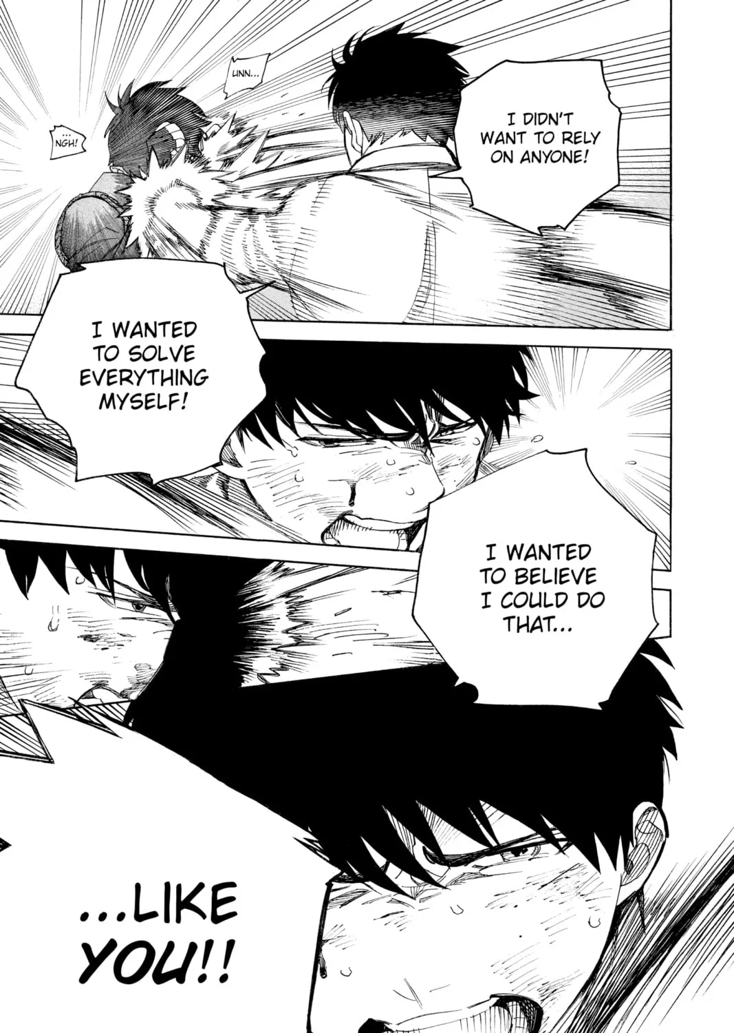 Read Blue Exorcist chapter 127 image 32 on Lezhin