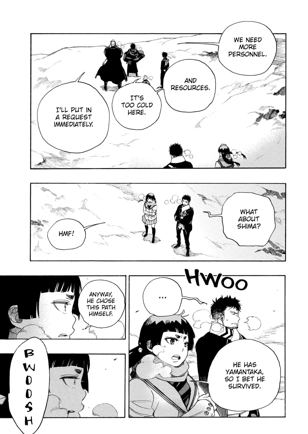Read Blue Exorcist chapter 128 image 12 on Lezhin