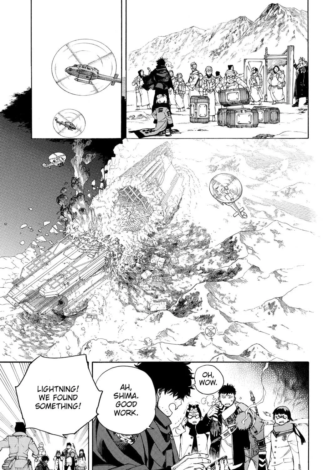 Read Blue Exorcist chapter 128 image 16 on Lezhin